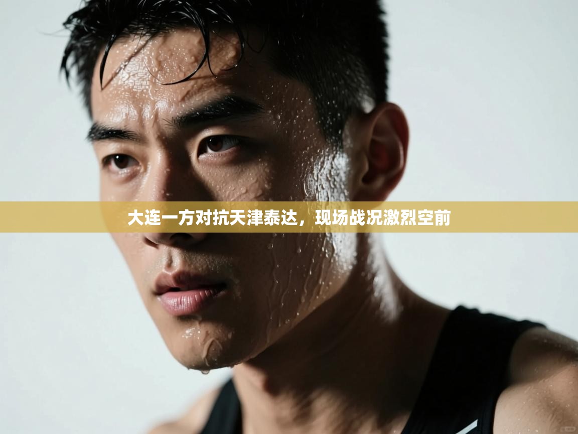 大连一方对抗天津泰达，现场战况激烈空前